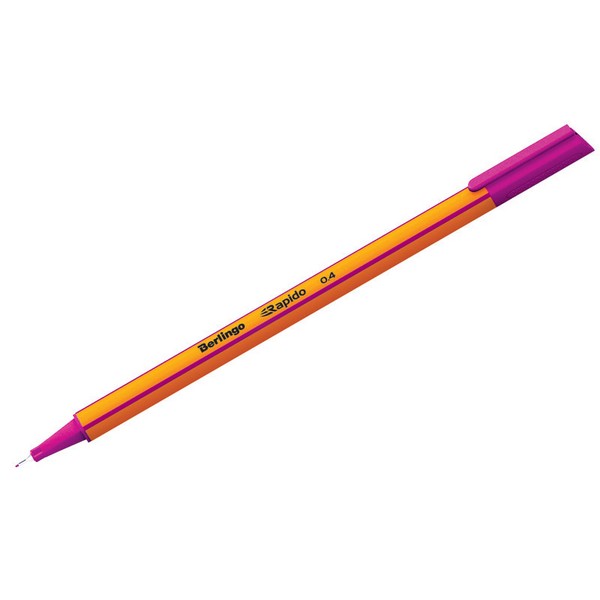 Ручка капиллярная Berlingo Rapido, сиреневая, 0,4мм CK_40107