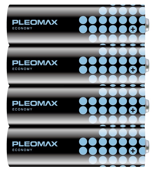 Батарейка Samsung  Pleomax LR6-4S AA в пленке 4шт/уп.
