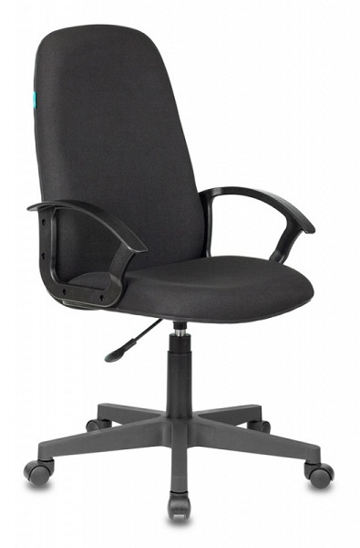 Кресло руководителя Бюрократ CH-808LT 3C11 ткань, пиастра, пластик, черный
