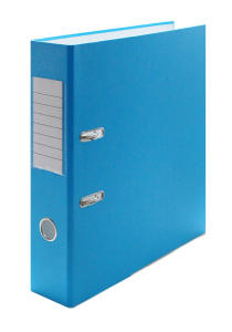 Папка-регистратор А4  50 мм Attache Economy PLUS голубой, с метал.уголком 820927