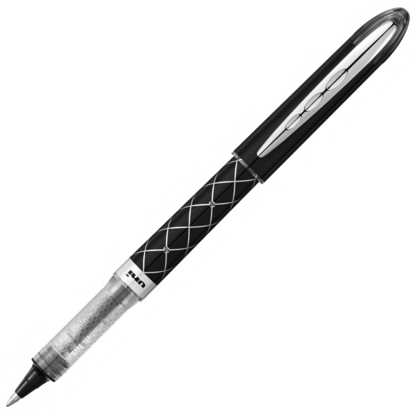 Ручка роллер UB-200 SE черный с диагональю 0,8мм