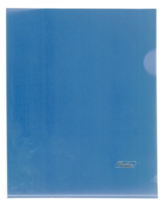 Папка-уголок Hatber А5 180мкм Синяя AG5_00102