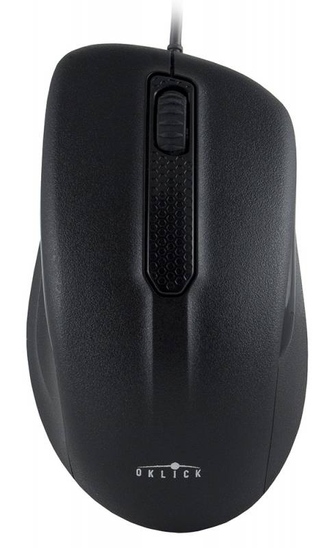 Мышь Oklick 175M USB (1000dpi) (2but) оптическая, черный