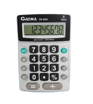 Калькулятор  8-разр. DS-858A 14*10 cм