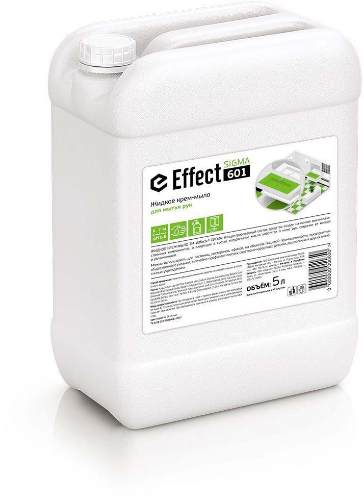 Крем-мыло жидкое (для ежедневного использования) 5л ТМ Effect СИГМА 601