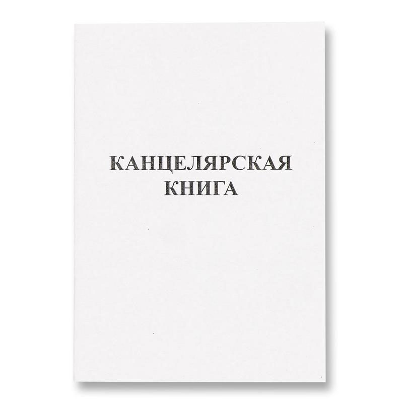Книга канцелярская 48л линия на скрепке, обл.картон
