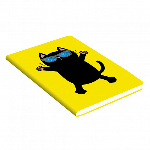 Записная книжка B6 80л Канц-Эксмо GET GLITTER! Дизайн 6. кожзам БГЛ6802979