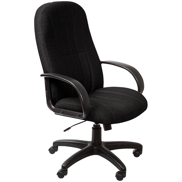 Кресло руководителя Бюрократ T-898/3С11BL, пластик, ткань черная