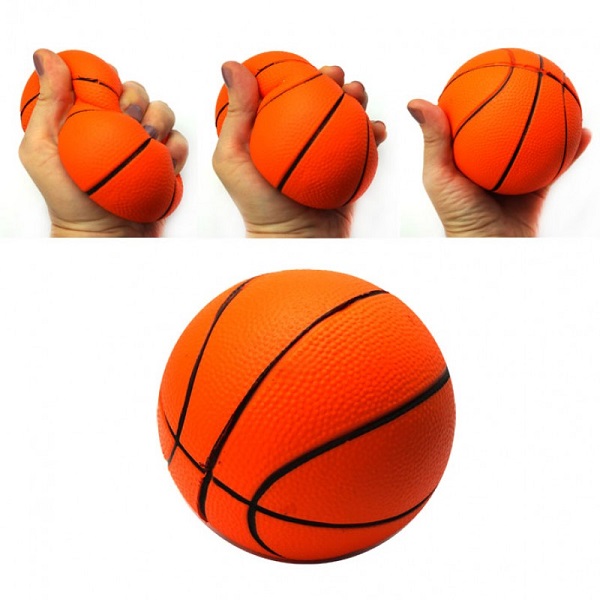Игрушка СКВИШ Баскетбольный мяч, ароматиз. d-10см 3111