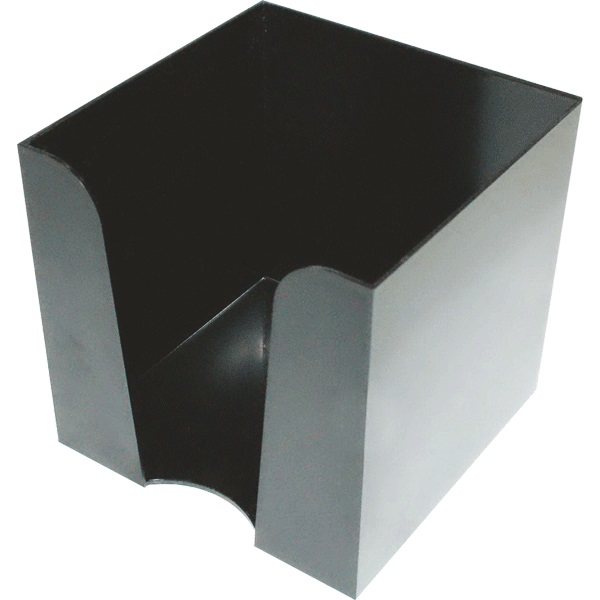 Подставка для бум.блоков Attomex 9*9*5см 4105800 черный