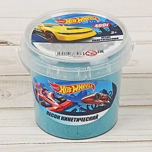 Кинетический песок Hot Wheels 400гр. 88639 голубой
