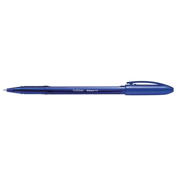 Ручка шариковая Hatber Bit navy 1 мм масл.основа BP_061223 синяя