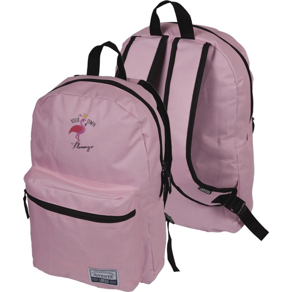 Рюкзак подростковый deVENTE. Flamingo 40*29*17 см 1отд. 1перед.карм. розовый 7032048