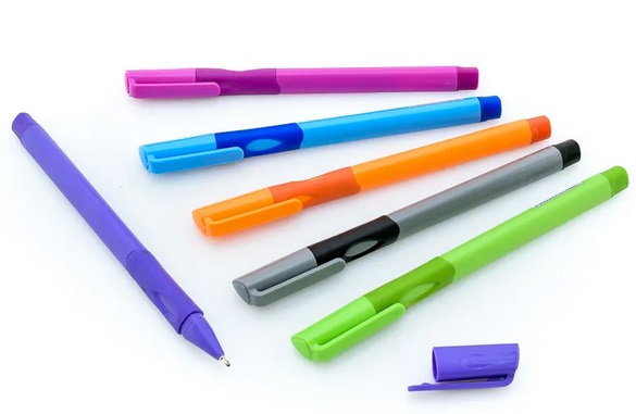 Ручка для ЛЕВШЕЙ JO-036-L масл.основа, синяя