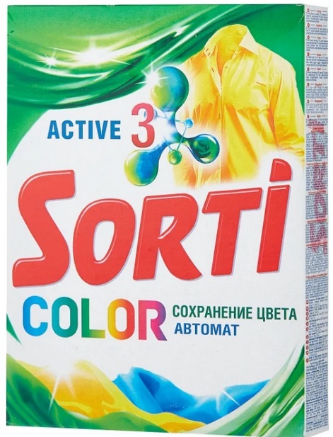 Порошок стиральный Сорти-автомат 350г Колор