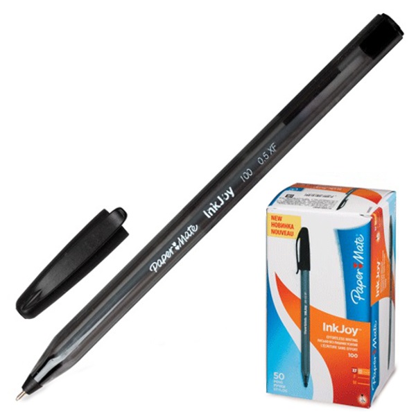 Ручка шариковая Ink Joy 100 S0960890 трехгранный корпус, черная
