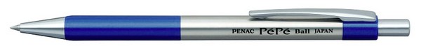 Ручка шариковая автомат. Penac PEPE, метал.корп. 0,7мм синяя BB0502-11F