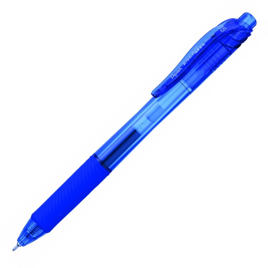 Ручка гелевая автомат. ENERGEL-X, синий стержень, 0,5 мм Pentel BLN105-C