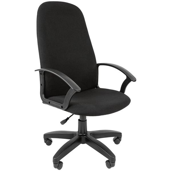 Кресло руководителя Стандарт СТ-79 PL ткань, пиастра, пластик, черный