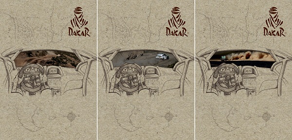 Тетрадь А-4  96 л. кл. Dakar, ассорти DK28/3