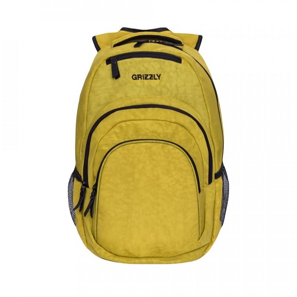 Рюкзак молодежный GRIZZLY RQ-900-1, 33*48*21 см, табачный