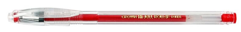 Ручка гелевая Crown HJR-500B красная