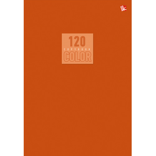 Тетрадь 120л.кл. Канц-Эксмо Стиль и цвет. Оранжевый Т51205175 мат.лам.