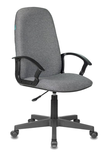 Кресло руководителя Бюрократ CH-808LT 3C11 ткань, пиастра, пластик, серый