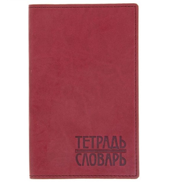 Тетрадь-словарь 48л. Вивелла бордо  тс-103