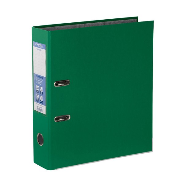 Папка-регистратор А4  80 мм Expert Complete Premier, PVC, с метал.уголком EC1032235/EC10312235 зеленый
