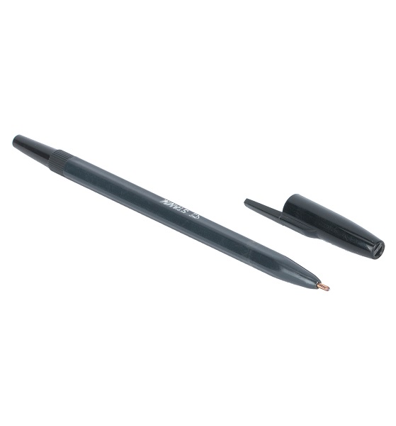 Ручка шариковая Стамм 049 РШ04 черная, масл.основа