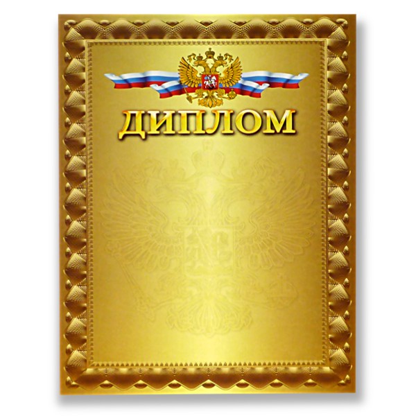 Бланк Диплом + ВД-лак/БДП-004