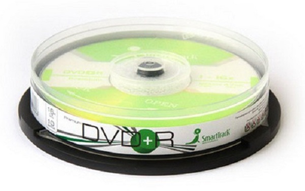 Компакт-диск DVD-R 4.7Gb 16х Smart Track, Cake Box 10шт