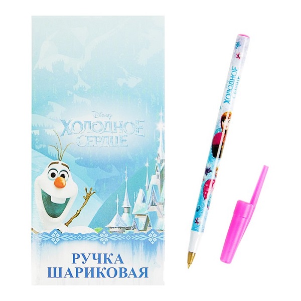 Ручка шариковая "Холодное сердце" 85493 синяя 