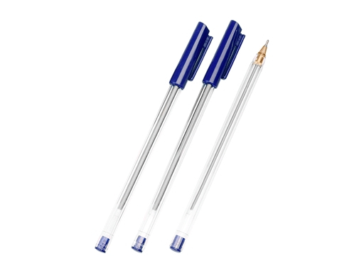 Ручка шариковая Стамм 800 РШ800 синяя, масл.основа