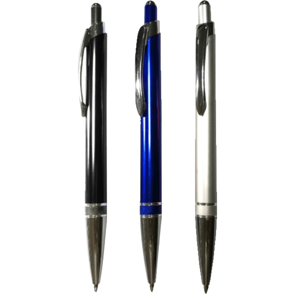 Ручка шариковая автомат. deVENTE. Elegy металл, ассорти 9021808 синяя