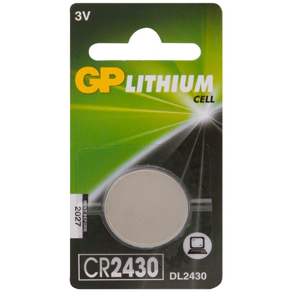 Батарейка GP Lithium CR2430 (DL2430)