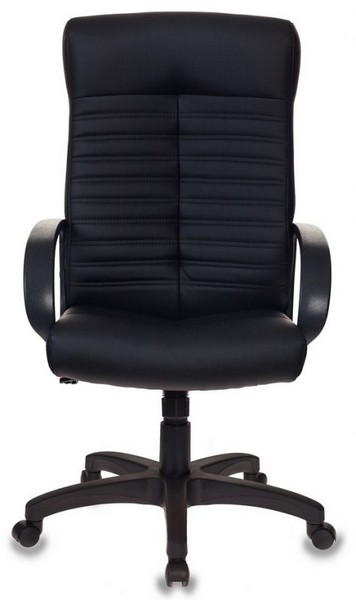 Кресло руководителя Бюрократ KB-10LITE кожзам, пластик, черный