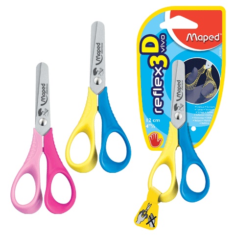 Ножницы 12 см Maped VIVO для левшей 472510