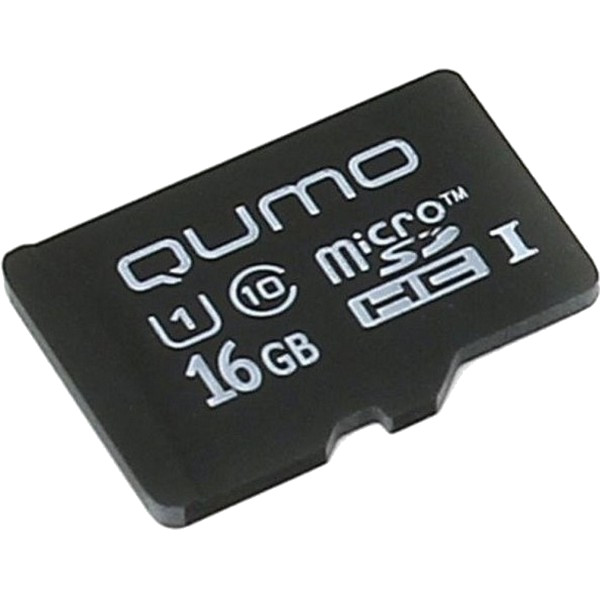 Карта памяти MicroSDHC 16GB Сlass 10 QUMO UHS-I (без адаптера SD)