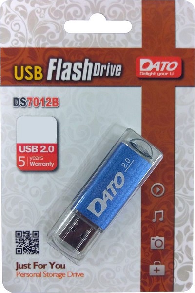 Флэш-драйв 16ГБ Dato DS7012 DS7012B-16G USB2.0 синий