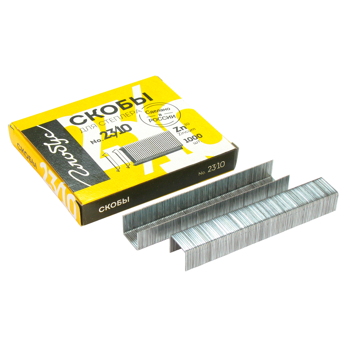 Скобы № 23/10 Globus 4141802/С23/10-1000/323680 1000шт.