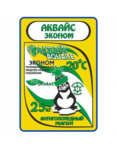 Реагент антигололедный Аквайс 25кг