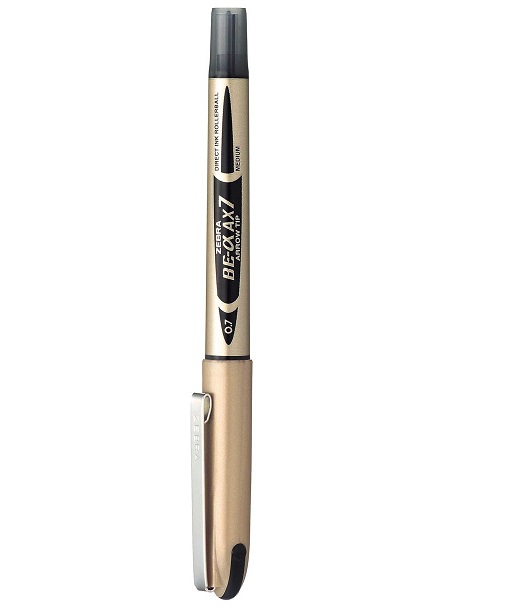 Ручка роллер Zebra ZEB-ROLLER BE& AX7 (EX-JB7-BK) 0.7мм черный