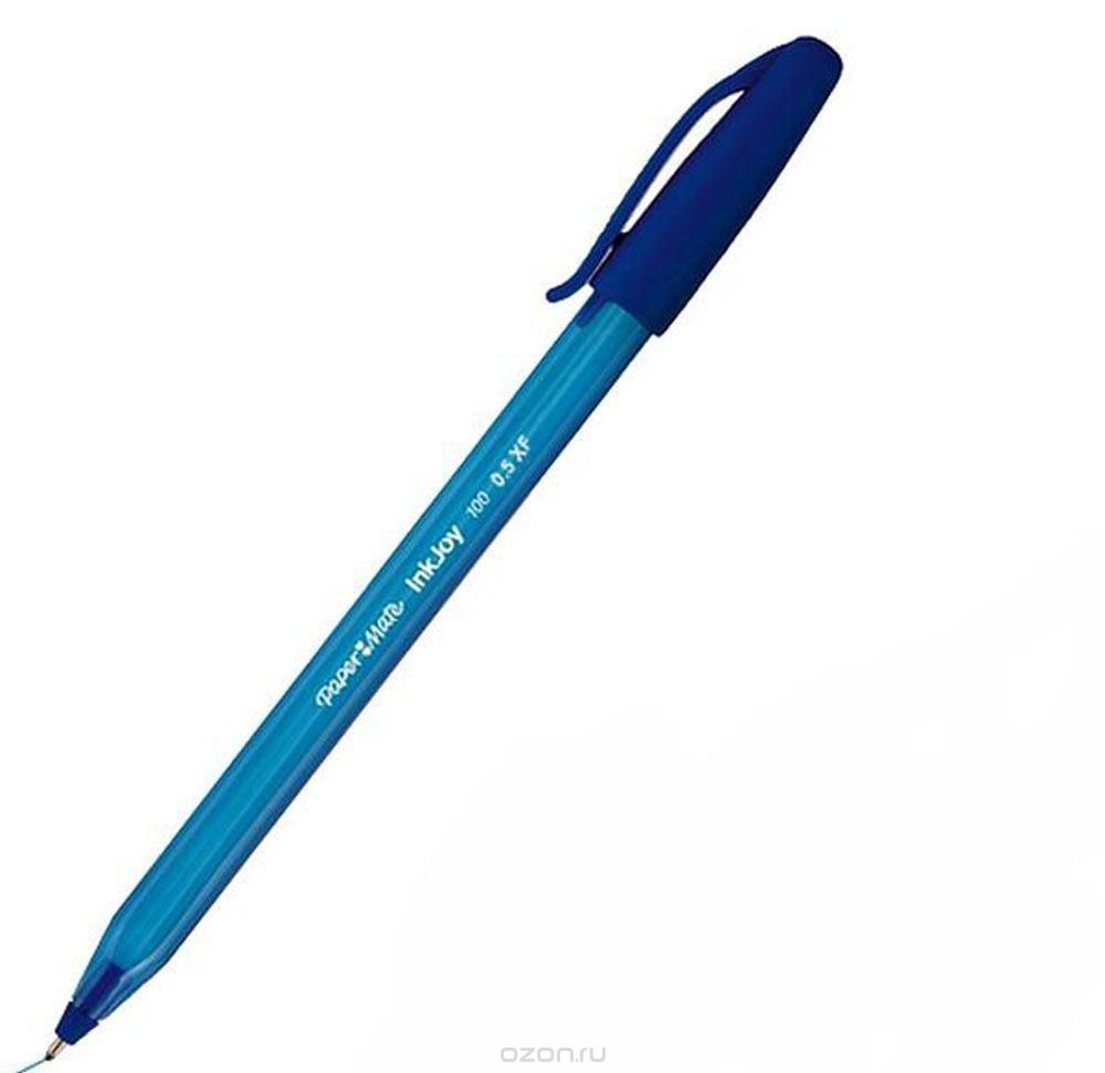 Ручка шариковая автоматическая PM INKJOY 100 RT ULV S0957040 синяя