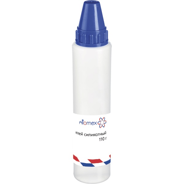 Клей силикатный 110 г. Attomex 4040607 канцелярский