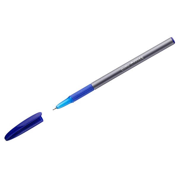Ручка шариковая Cello Office Grip 353, 1мм, масл.основа, синяя