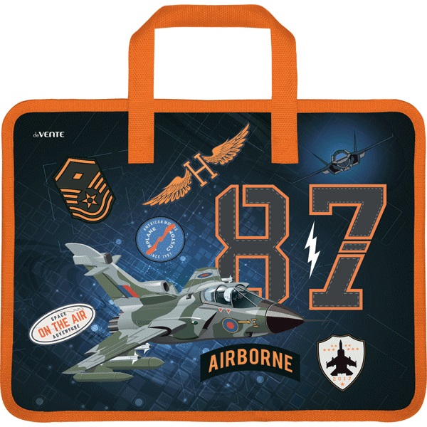 Сумка детская пласт. deVENTE. Aviation 33,5*26см, с ручками 8053909