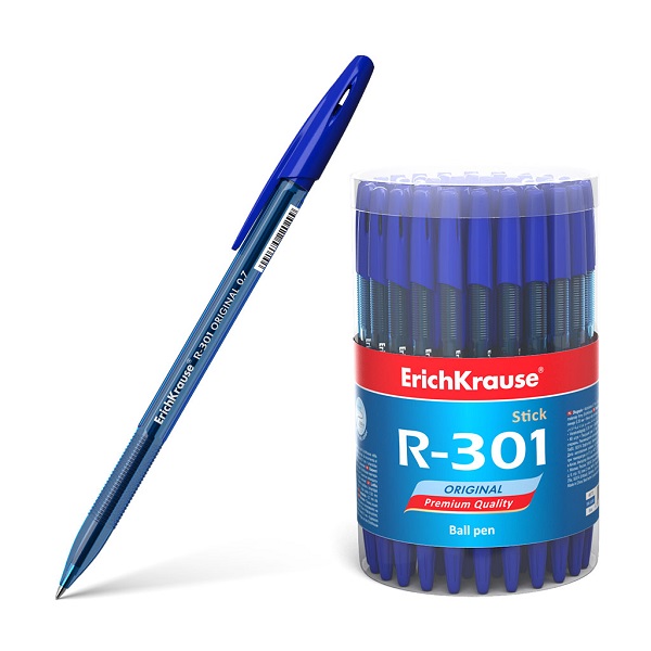Ручка шариковая R-301 Original Stick 0.7 EK 46772 синяя