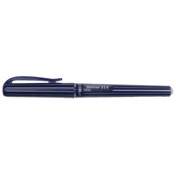 Ручка гелевая Proff. Molise 314 P-GPS314-04 с резиновым держателем, синяя ВЫВОД